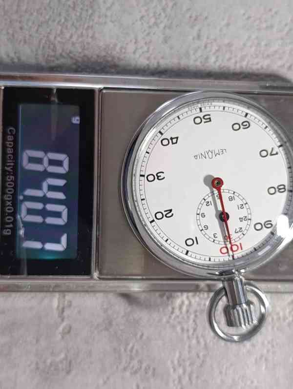 Vojenské švýcarské stopky LEMANIA do sbírky  - foto 15