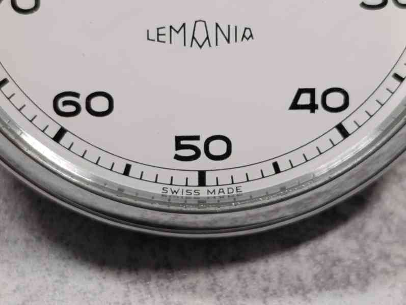 Vojenské švýcarské stopky LEMANIA do sbírky  - foto 5