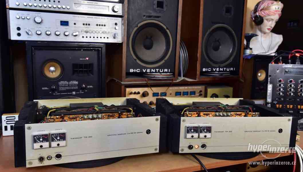 Transiwatt TW 200 stereo - unikátní zesilovač, výr.č. 009 - foto 2