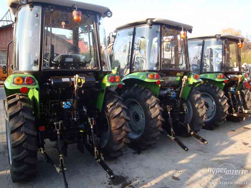 Nový traktor CHERY CR504 s čelním nakladačem a kabinou - foto 7