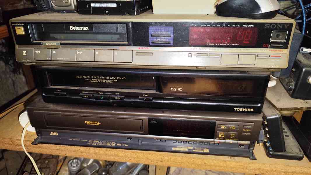 Staré VHS a BETA plus kazety - foto 3