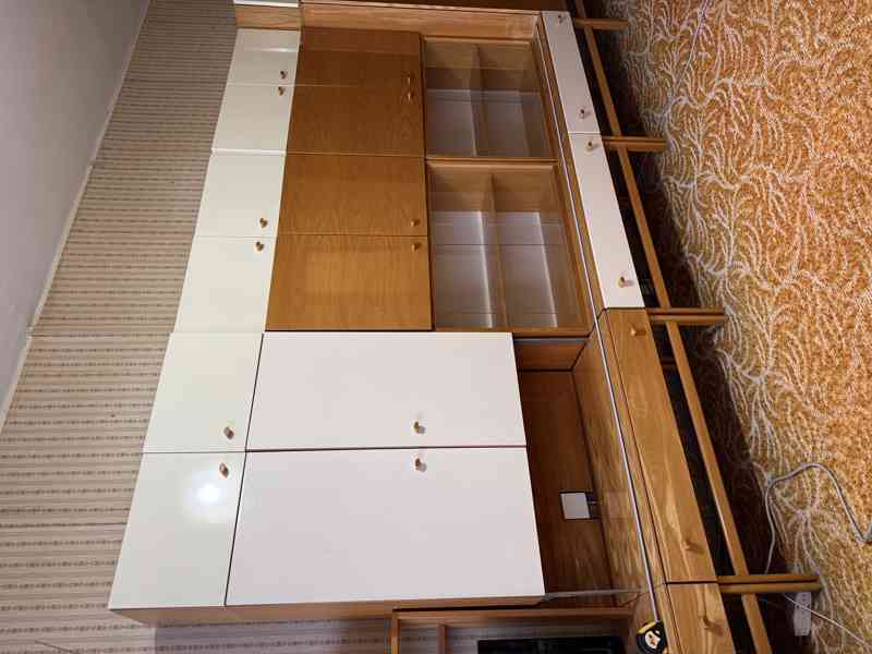 Obývací stěna délky 340 cm, výšky 187 cm - ZA ODVOZ - foto 3