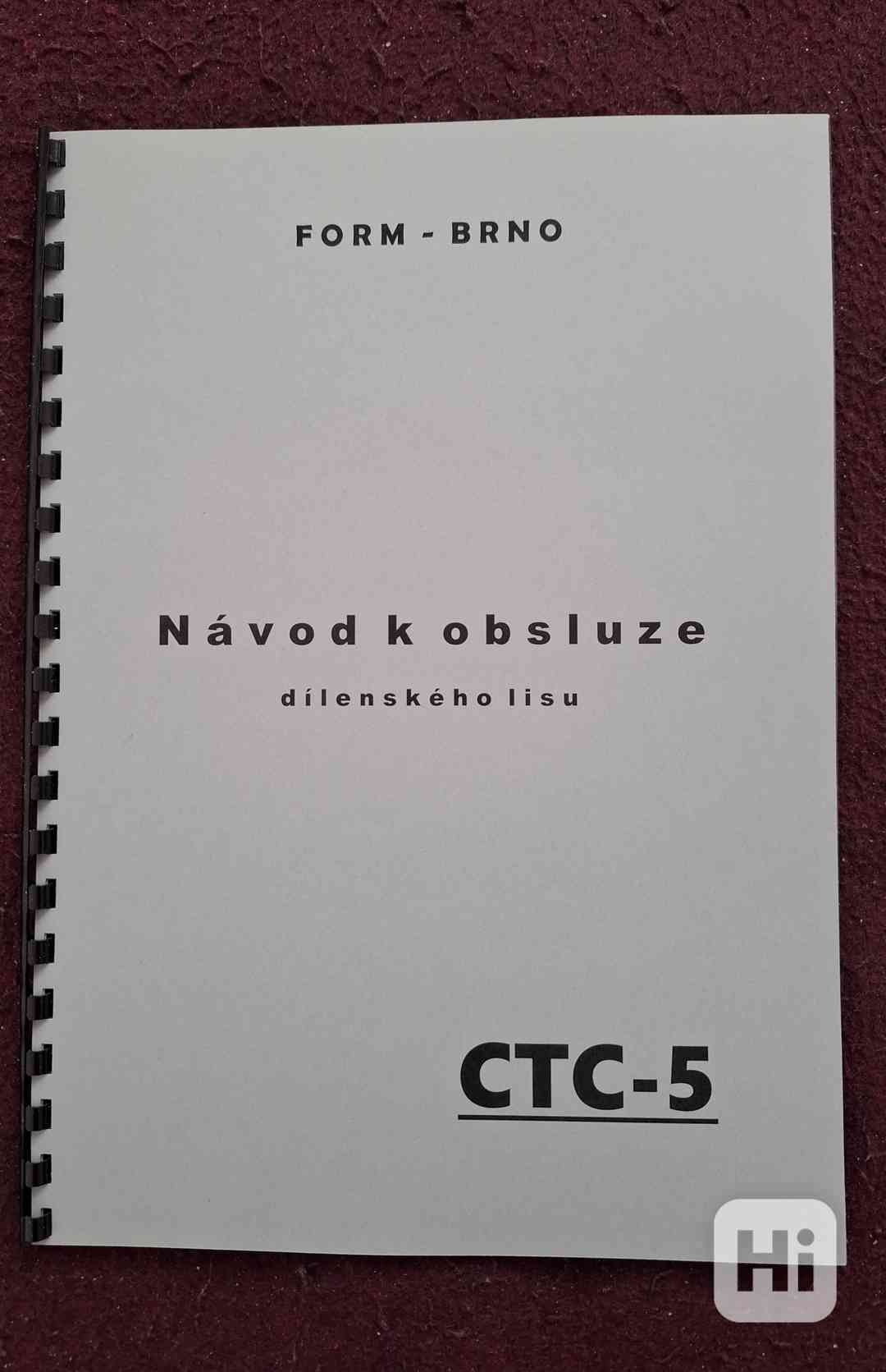 Návod ručního lisu CTC-5 - foto 1