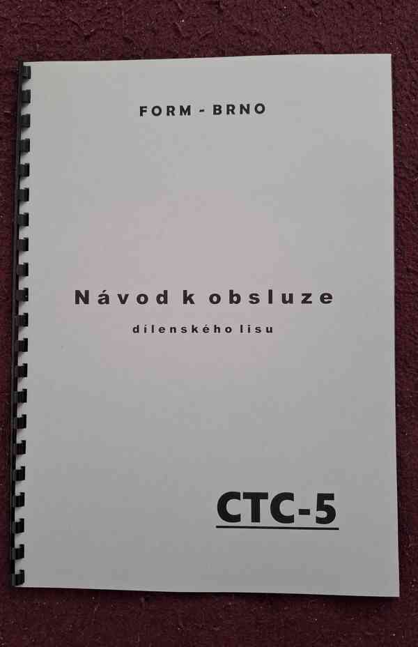 Návod ručního lisu CTC-5 - foto 1