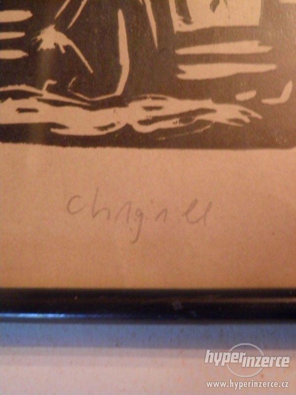 Marc Chagall - grafika dřevoryt. - foto 2