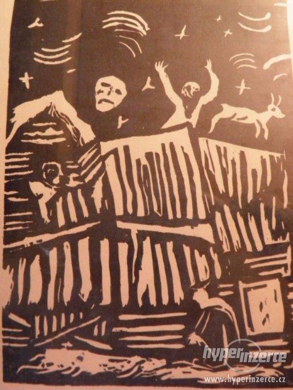 Marc Chagall - grafika dřevoryt. - foto 3