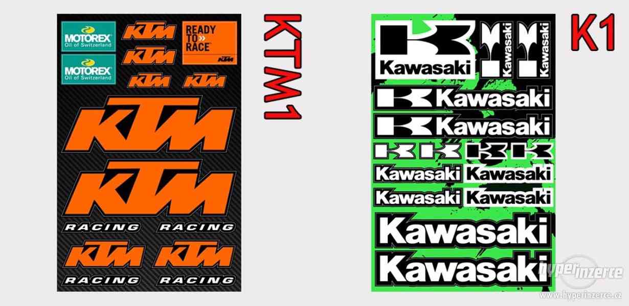 Polepy KTM, Yamaha, Honda, Suzuki, Kawasaki, BMW, Beta, VR46