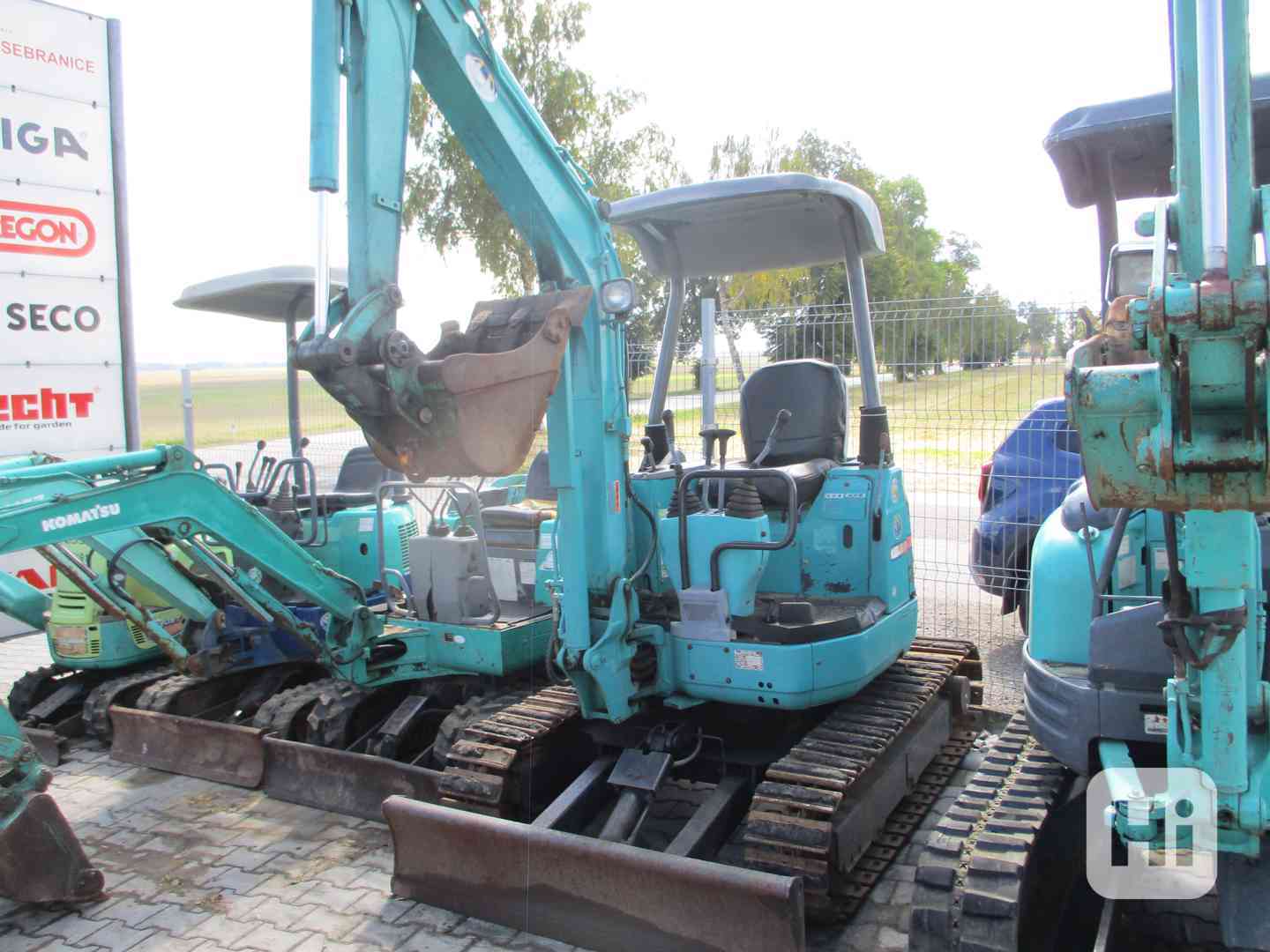 Minibagr Kubota K-022 2200kg plně funkční - foto 1
