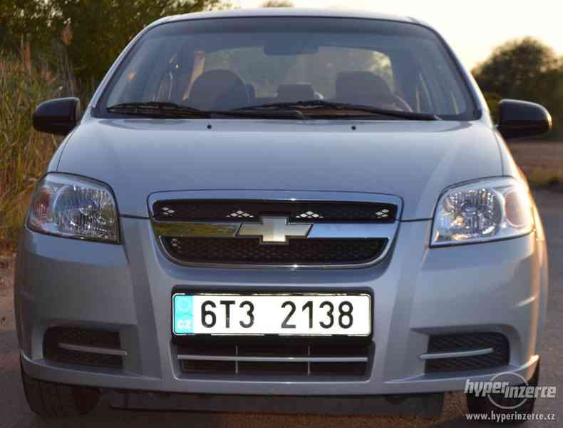 Chevrolet Aveo 1.2i 53KW SEDAN ČR PŮVOD - foto 2