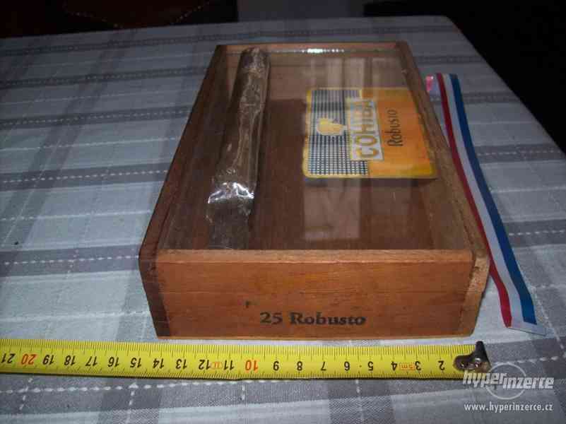 Cohiba,  originál krabice od doutníků i s jedním doutníkem - foto 2