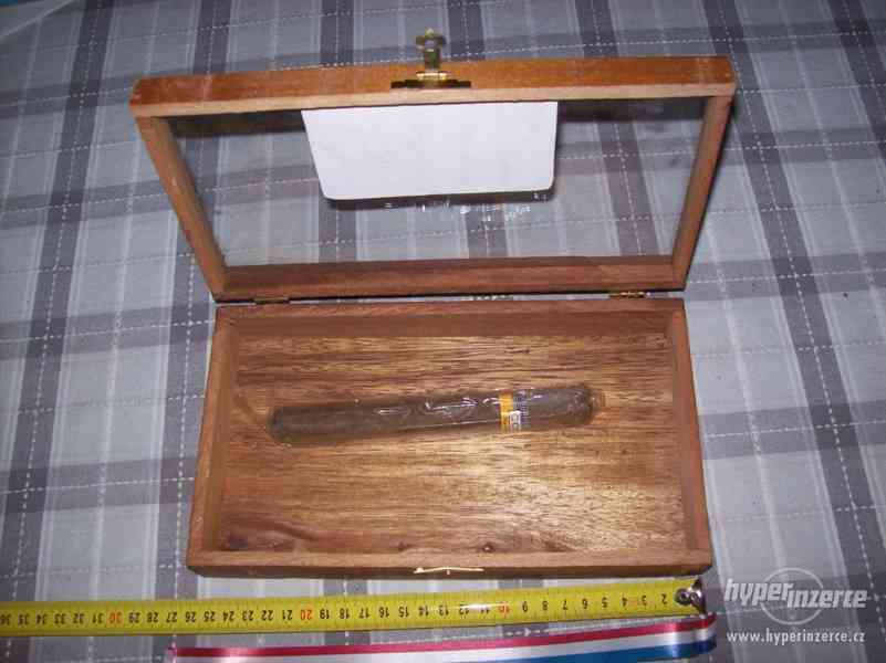 Cohiba,  originál krabice od doutníků i s jedním doutníkem - foto 5