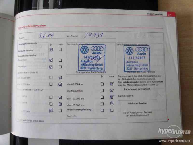 AUDI A6 Avant 2.5TDI 132kW Quattro 2003, 6kvalt, S-line - foto 16