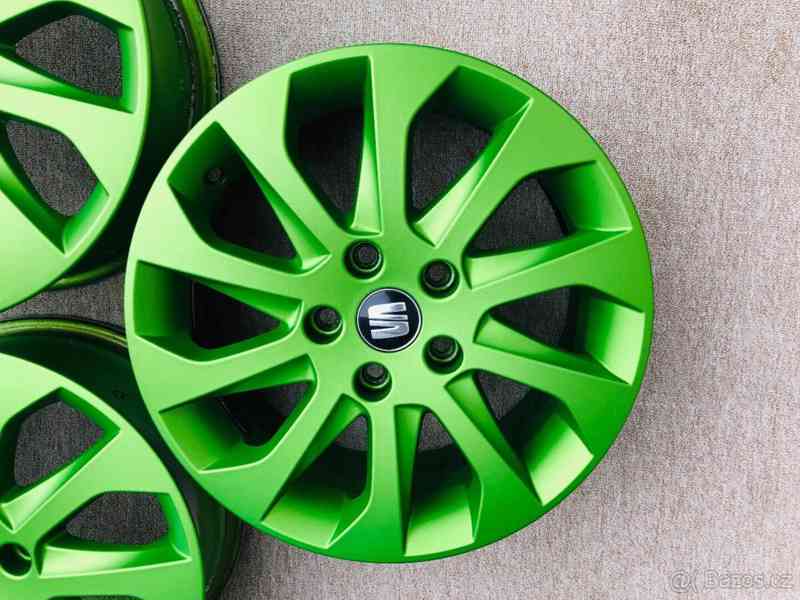 5x112 R16 originál disky Seat Leon / Toledo - TOP STAV - foto 5