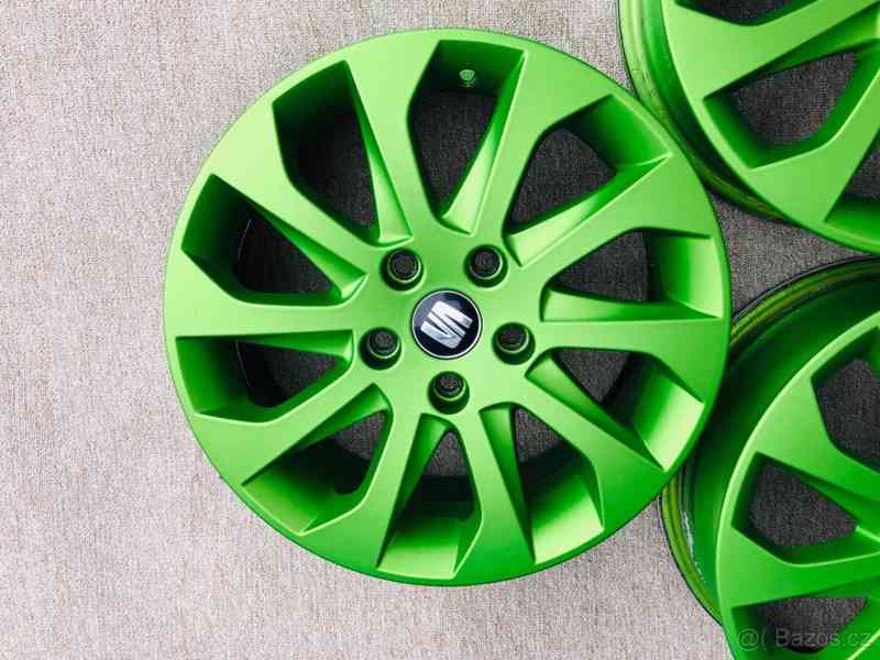 5x112 R16 originál disky Seat Leon / Toledo - TOP STAV - foto 4