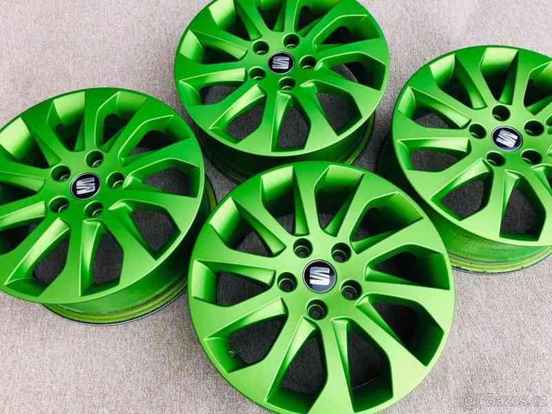 5x112 R16 originál disky Seat Leon / Toledo - TOP STAV - foto 6