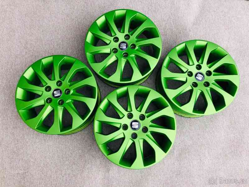 5x112 R16 originál disky Seat Leon / Toledo - TOP STAV - foto 7