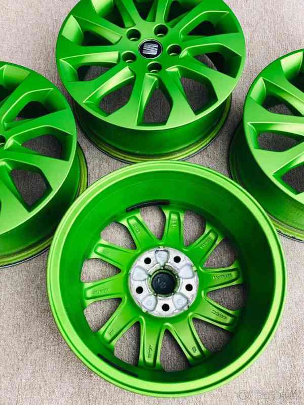 5x112 R16 originál disky Seat Leon / Toledo - TOP STAV - foto 8