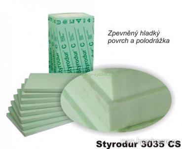 Prodám tvrzený polystyren Styrodur 3035 CS 30 mm - foto 1