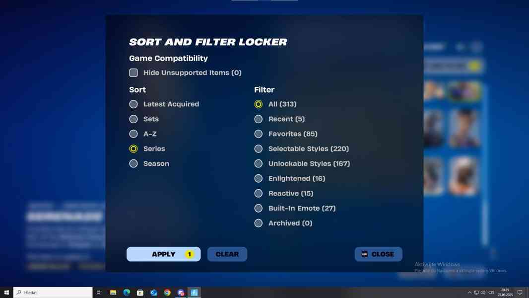 nabizim fortnite ucet pres 300 skinu - foto 5