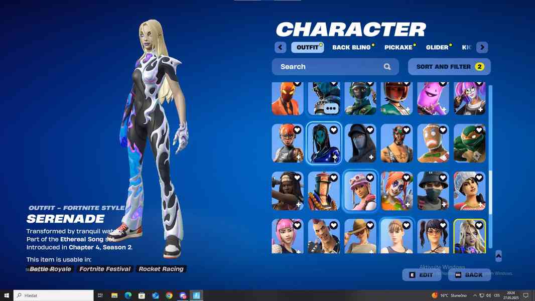 nabizim fortnite ucet pres 300 skinu - foto 4