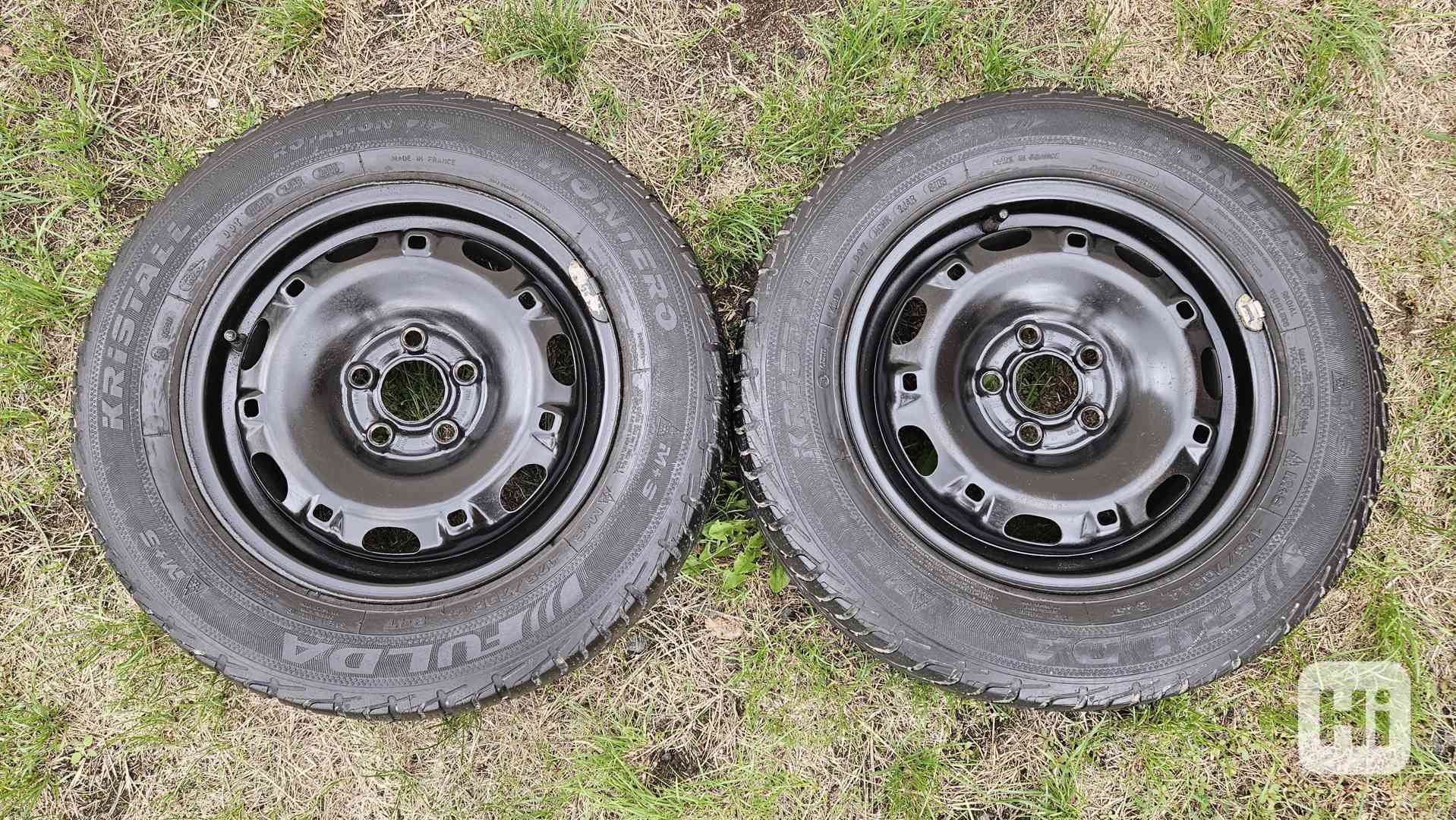 Škoda Fabia disky 5Jx14 5x100 ET35 pneumatiky 175/70 R14 - foto 1