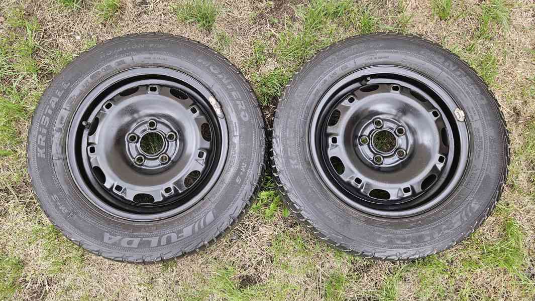 Škoda Fabia disky 5Jx14 5x100 ET35 pneumatiky 175/70 R14 - foto 3