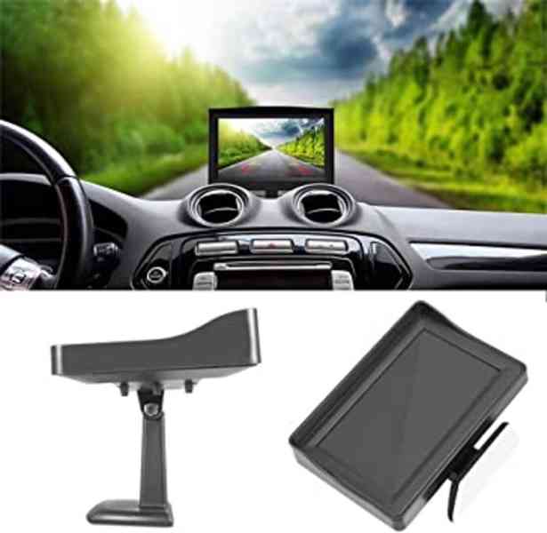 Zpětná kamera do auta a 4,3palcová HD 720P LCD monitorem - foto 2