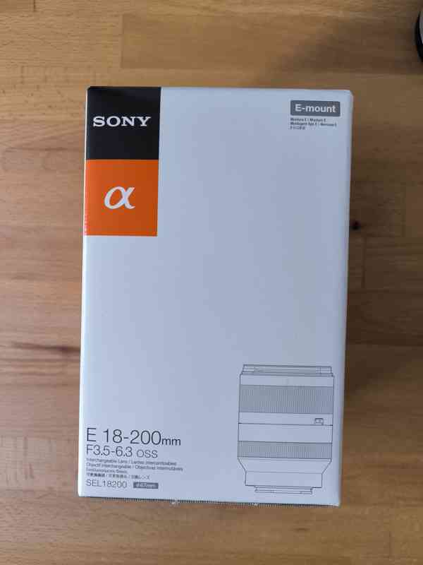 SONY SEL18200 teleobjektiv - foto 2