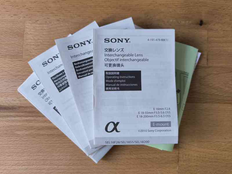 SONY SEL18200 teleobjektiv - foto 4