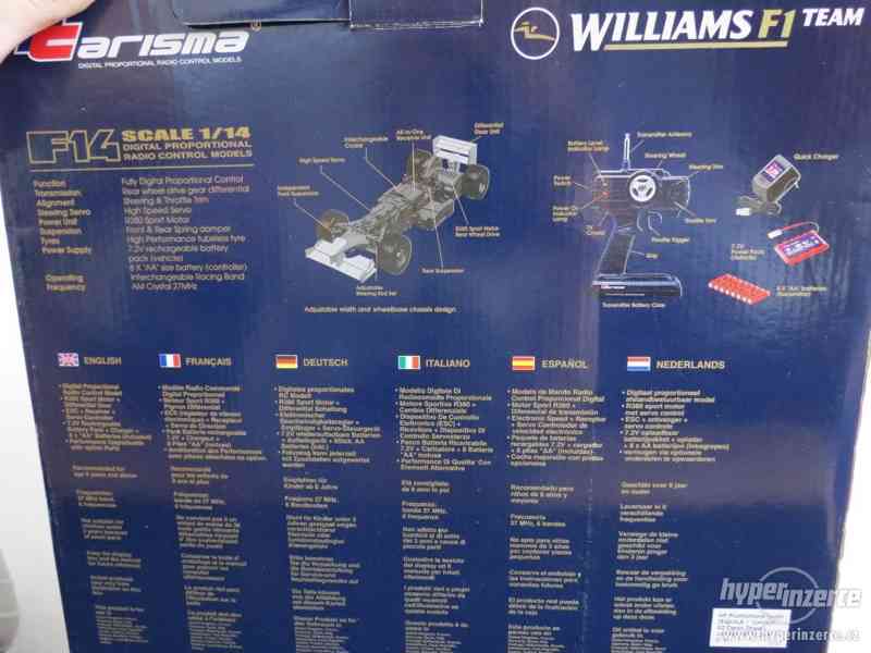 RC model 1:14 - Formule 1 Williams Montoya - foto 5