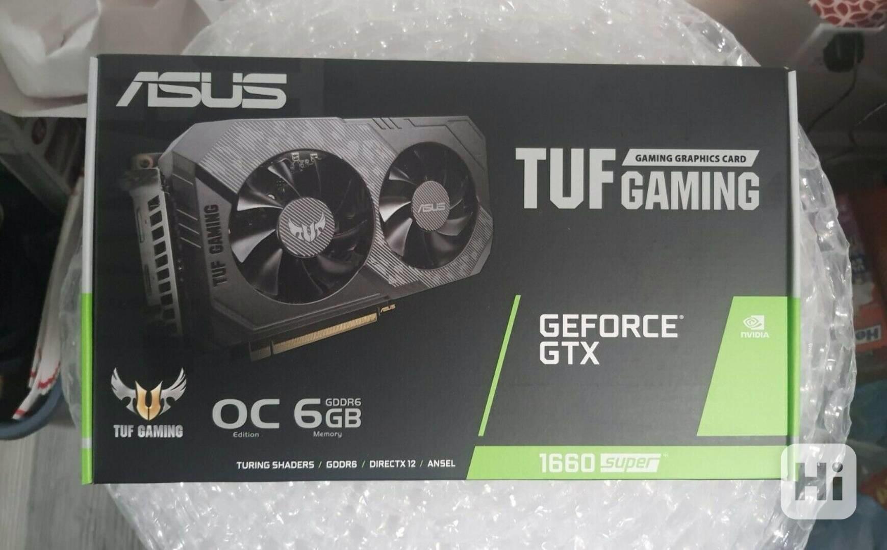 NVIDIA ASUS TUF Gaming GeForce GTX 1660 Super OC 6GB Edition - foto 1