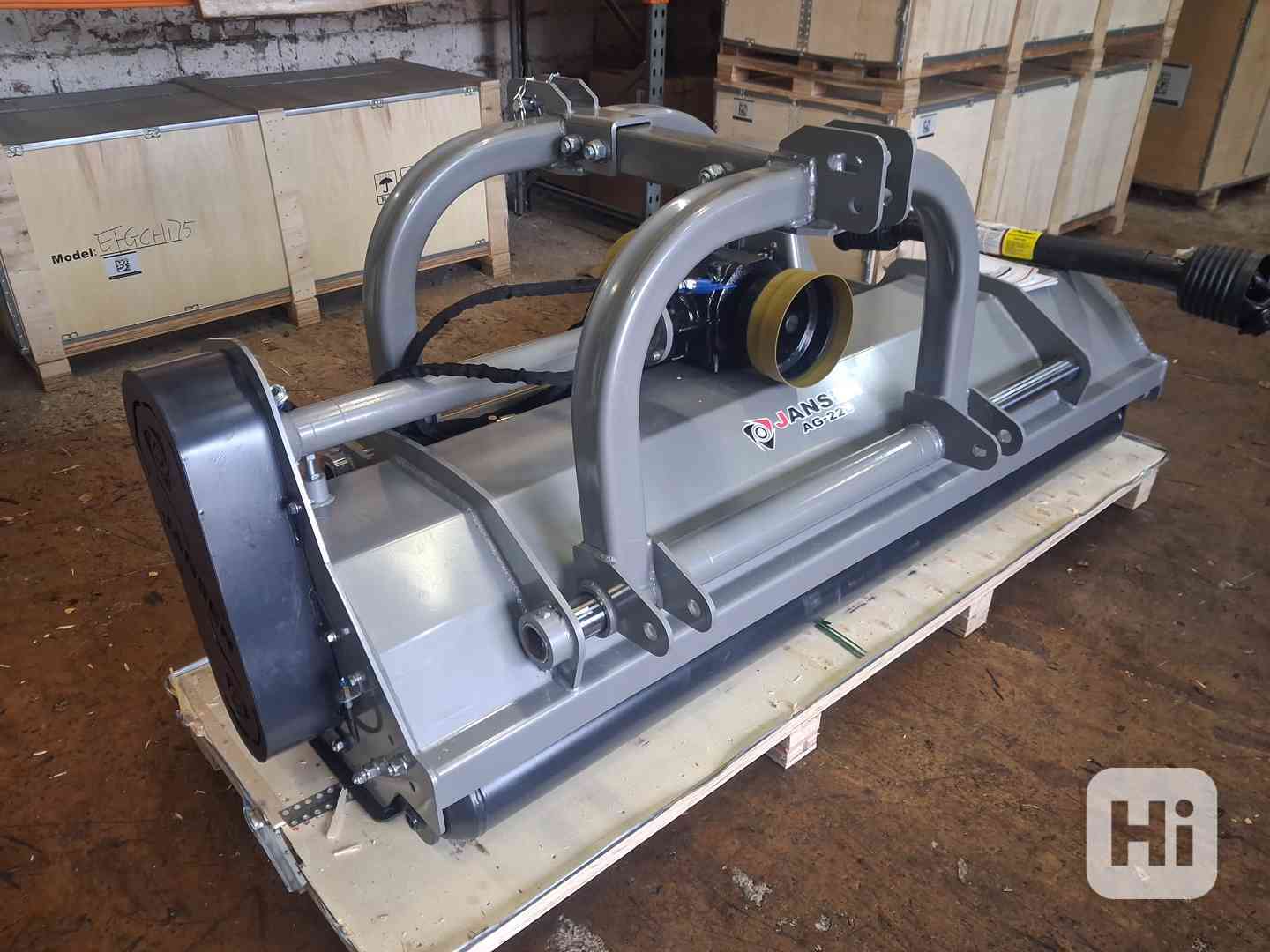 Přední/zadní kladívková sekačka Jansen AG-220 s hydr. posune - foto 1