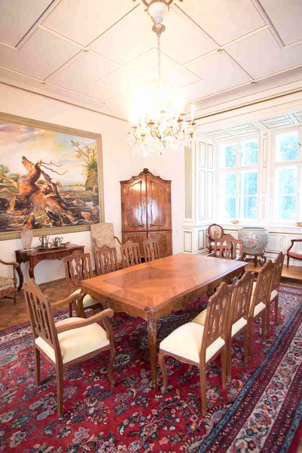 Velký jídelní stůl Ludvík XV - foto 8