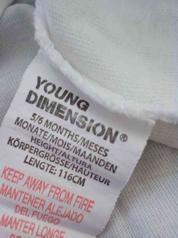 Triko tílko zn.Young Dimension vel.110/116 - foto 4