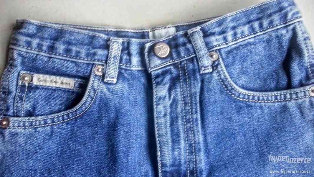 Džínové kraťasy Calvin Klein – vel. 6 let - foto 5