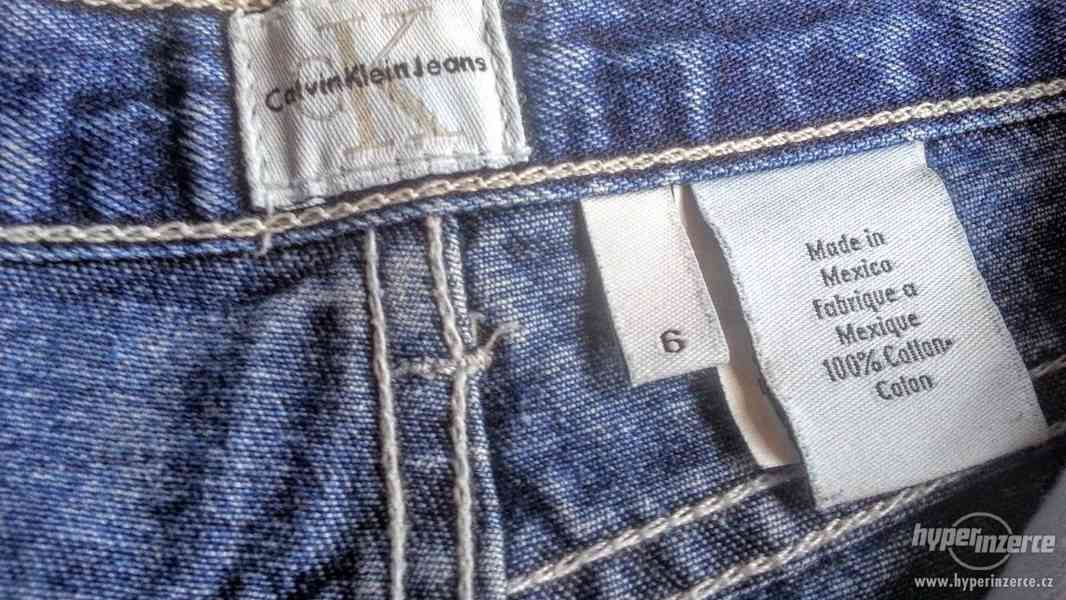 Džínové kraťasy Calvin Klein – vel. 6 let - foto 6