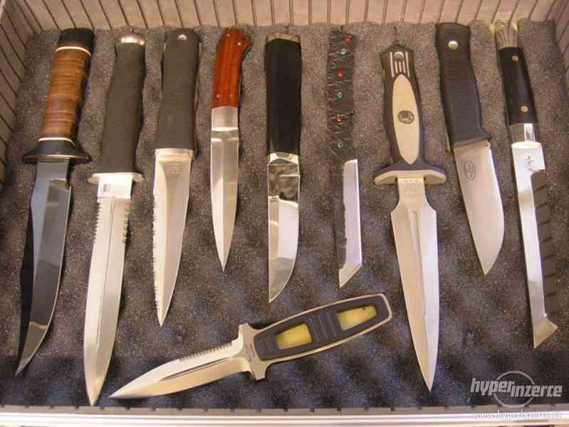koupím do sbírky nože, rybičky, dýky, bajonety - foto 1