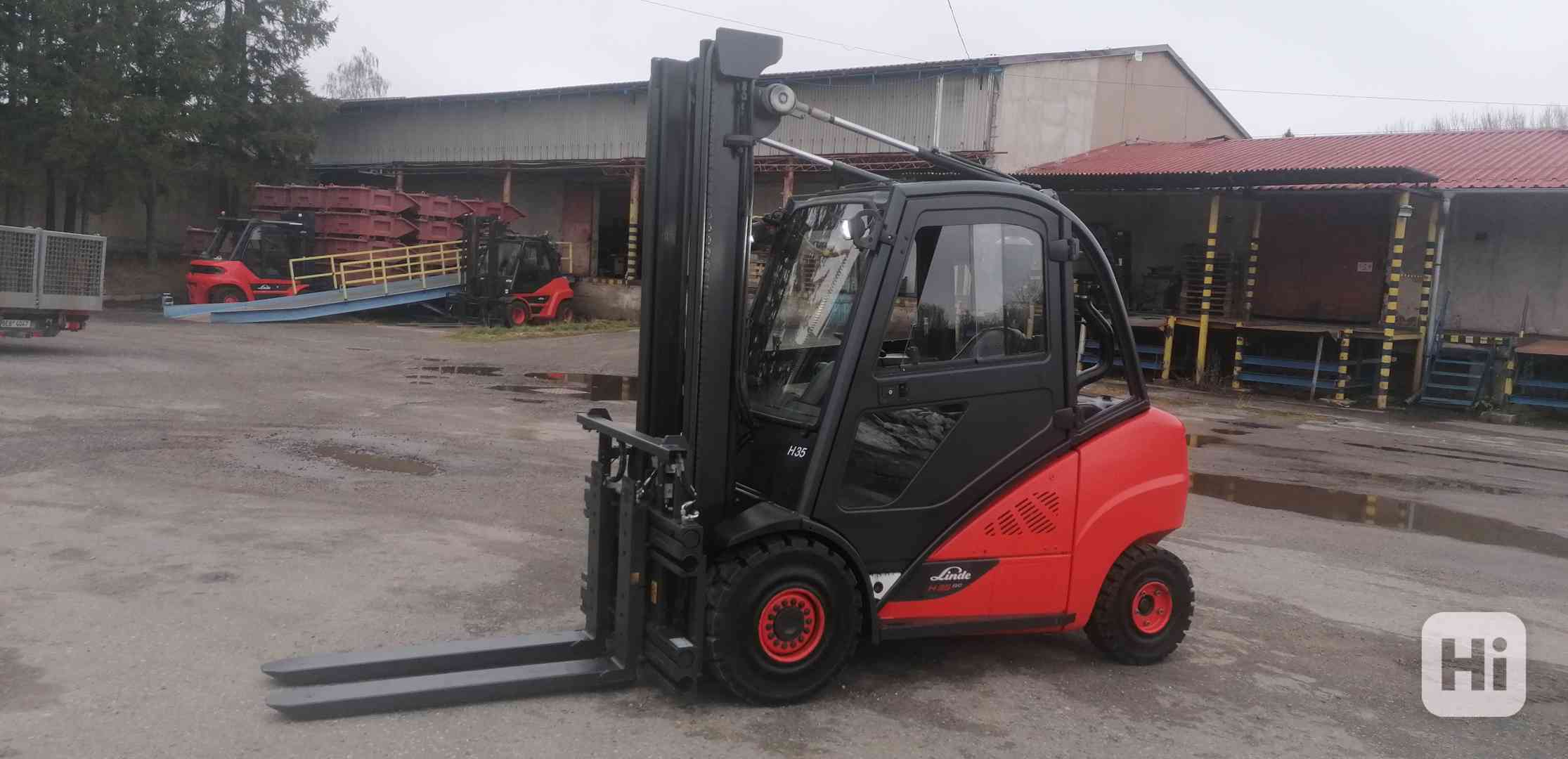 LINDE H35D-02 hydraulicky roztažné a výsuvné vidle + BP - foto 1