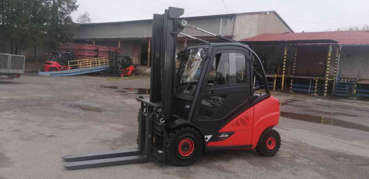 LINDE H35D-02 hydraulicky roztažné a výsuvné vidle + BP - foto 1