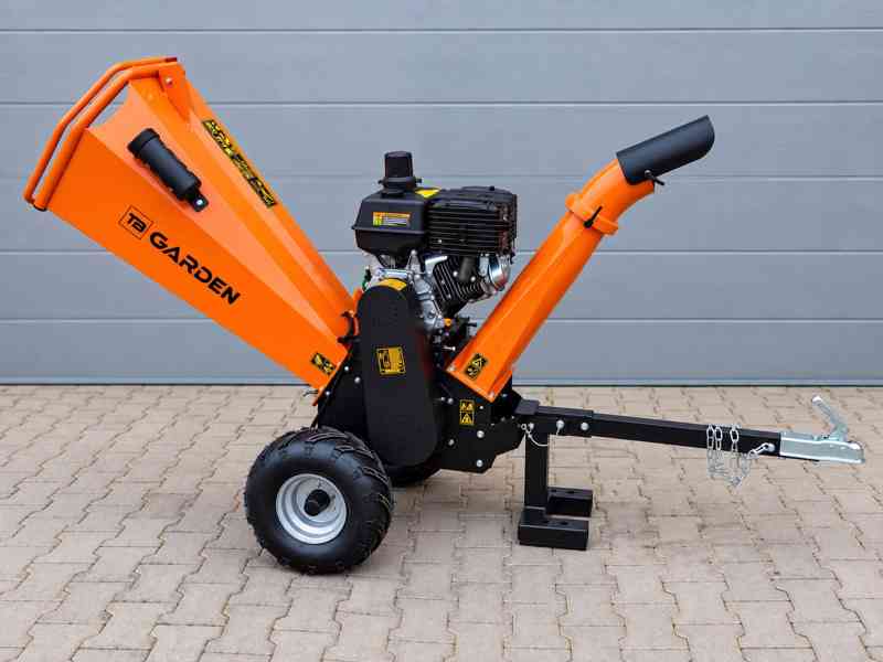 Benzínový štěpkovač TB Garden GS1500 15 HP 12 cm - foto 2