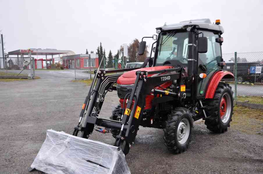 Traktor HANWO HWE 354C, STAGE V, komunální traktor.