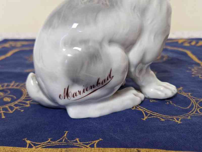 Krásná porcelánová soška Kralik Rosenthal Signováno - foto 5