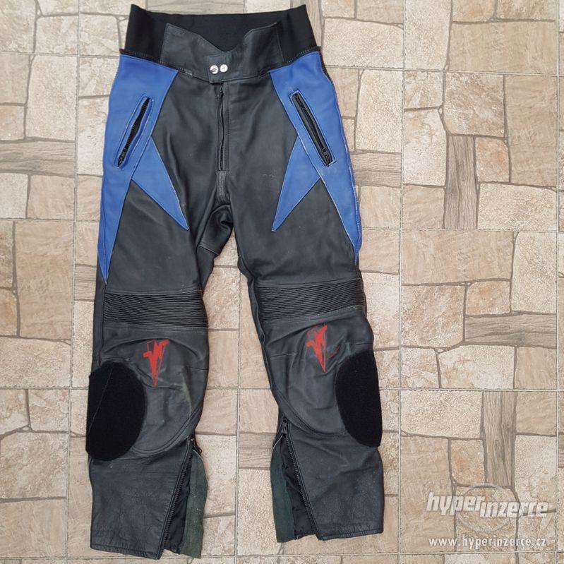 KOŽENÉ MOTO KALHOTY WINTEX vel 50 - foto 1