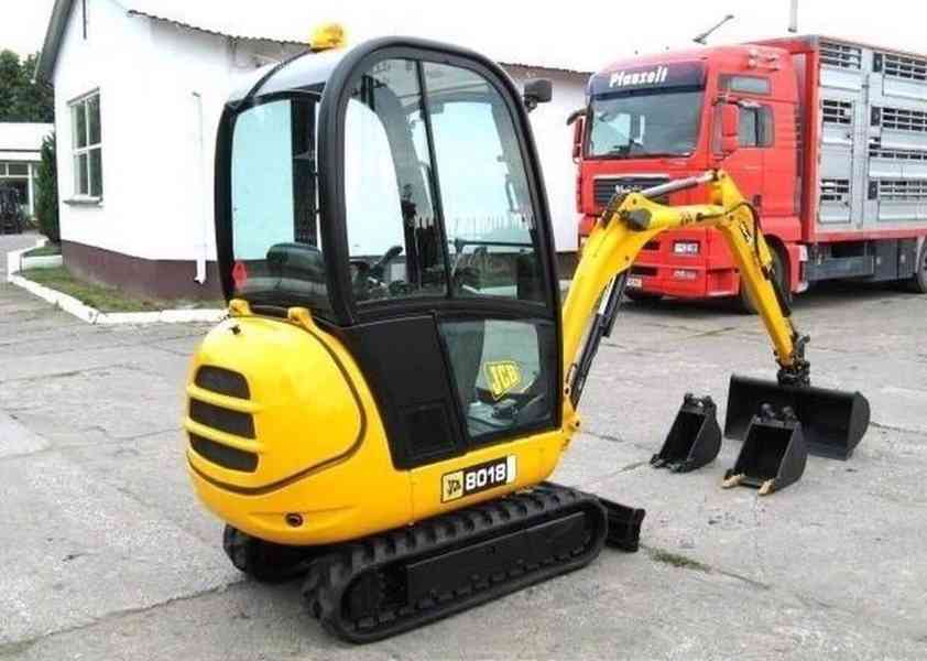 JCB 801.8 Mini Bager - foto 5