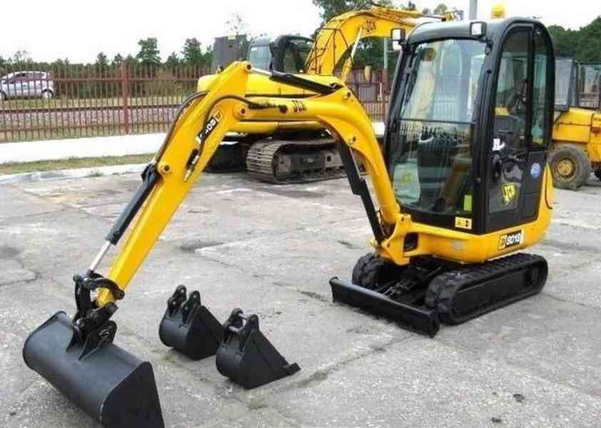 JCB 801.8 Mini Bager - foto 2