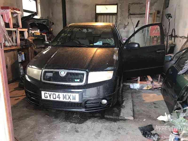 Fabia RS díly - foto 1