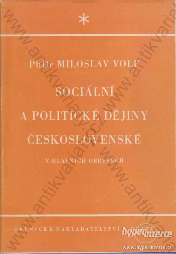 Sociální a politické dějiny československé  1948 - foto 1