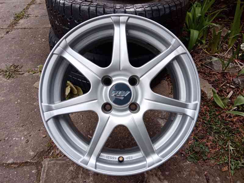 Alu kola PLW 15 4x100 RENAULT DACIA NISSAN - dobírka možná - foto 2