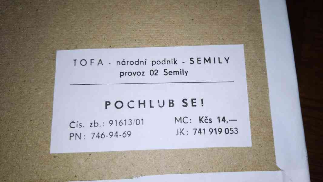 Retro hra Pochlub se, TOFA - foto 7