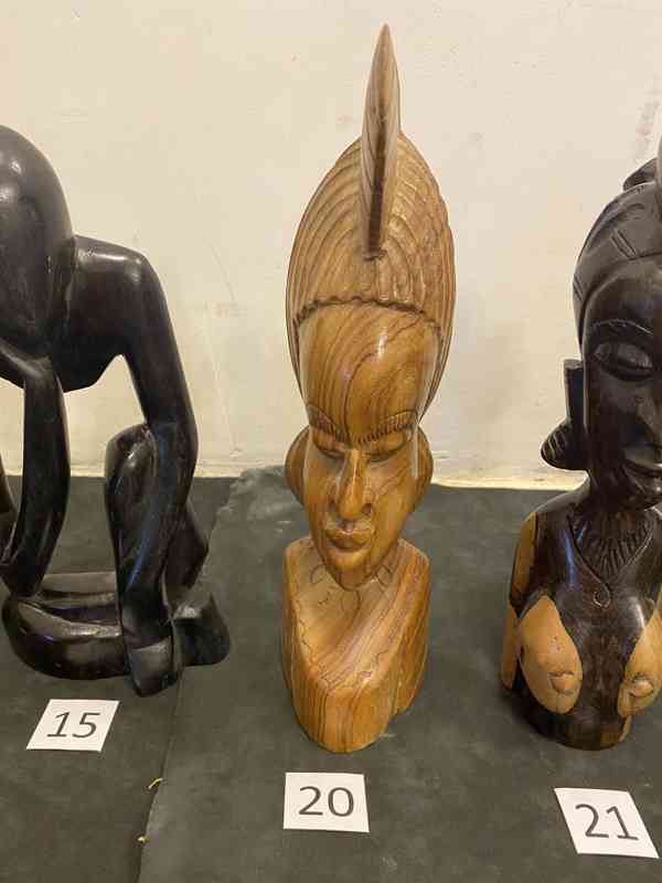Africké masky - originální - foto 21
